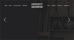 Desktop Screenshot of crossfitsquamish.ca